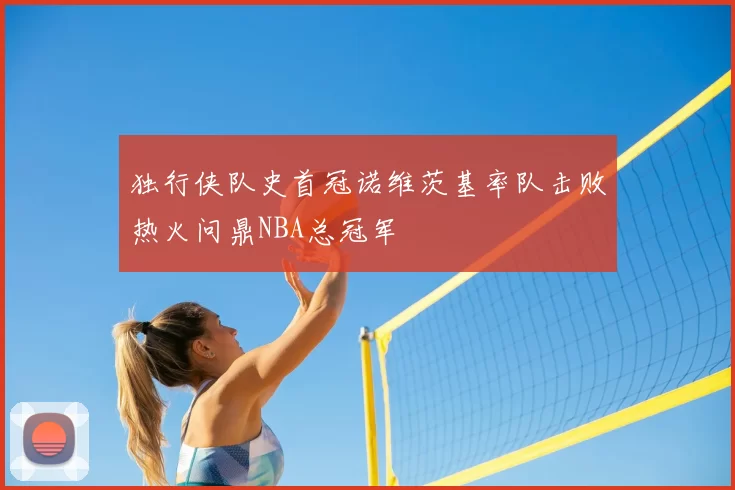 独行侠队史首冠诺维茨基率队击败热火问鼎NBA总冠军
