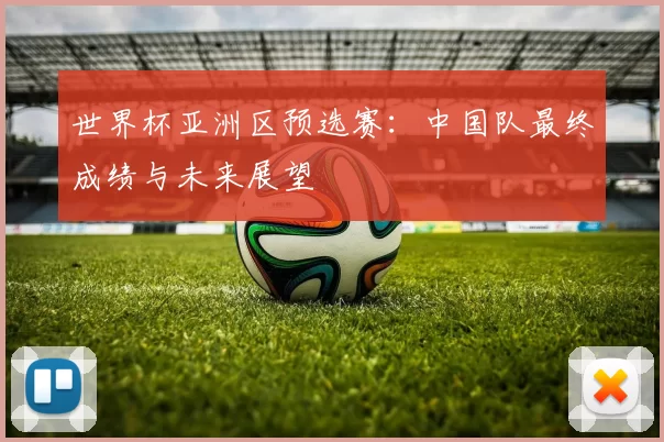 世界杯亚洲区预选赛:中国队最终成绩与未来展望