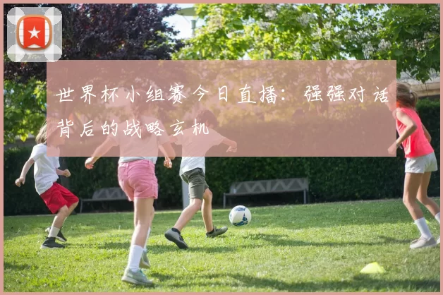世界杯小组赛今日直播：强强对话背后的战略玄机
