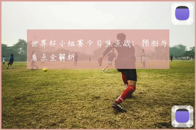 世界杯小组赛今日焦点战：预测与看点全解析